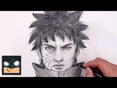 How To Draw Obito Uchiha | Anime Sketch Tutorial