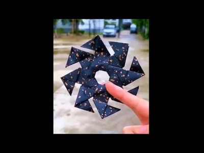 How to make ninja star | origami ninja star | paper boomerang origami | boomerang | #boomerangames