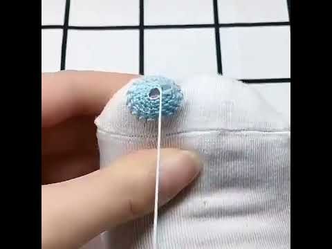 How to Repair a Hole in a Sock with Darning ????????