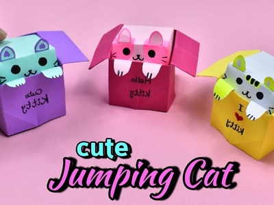 Mini Origami Button Toy 2022. Origami pop it.#tiktok #pinterest videos.Origami cat face