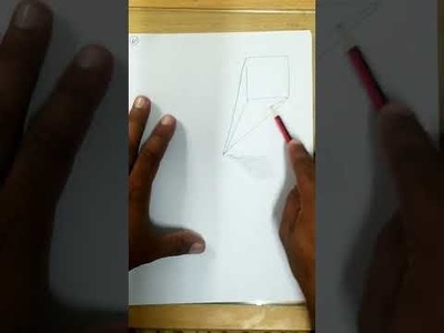 3d tric art. easy drawing #shorts