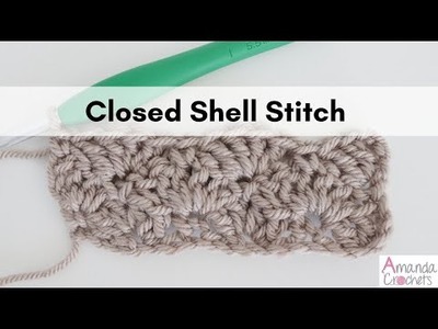 Closed Shell Stitch (Crochet 101 Series) | Easy Crochet Beginner Tutorial