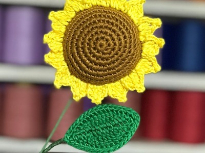 Crochet Sunflower tutorial(beginner)