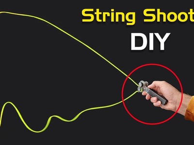 DIY String Shooter | How to make a String Shooter | DIY Zip string