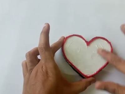 DIY Valentines Day Gift | Home Decor | Heart Shaped Craft for home Decor | Valentines Day Decoration