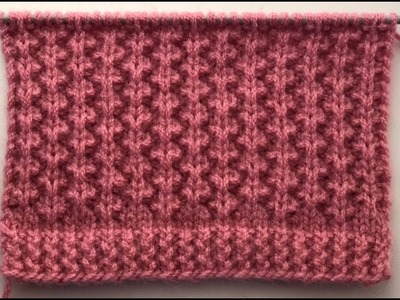 Easy Beautiful Knitting Stitch Pattern For Sweaters