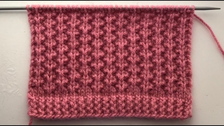 Easy Beautiful Knitting Stitch Pattern For Sweaters