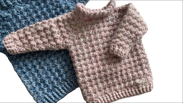 EASY crochet sweater TUTORIAL. DIY