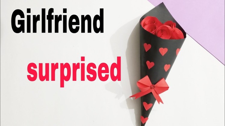 Girlfriend surprise for valentine | Fun craft hack and trick | Valentine day | hacks(official video)