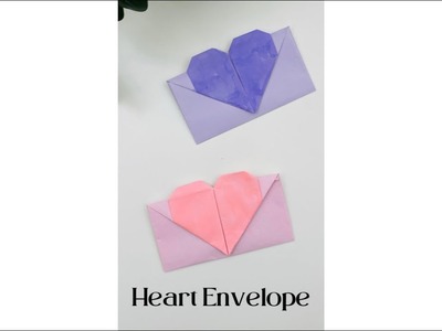 Heart Envelope #shorts #youtubeshorts #viral #valentines