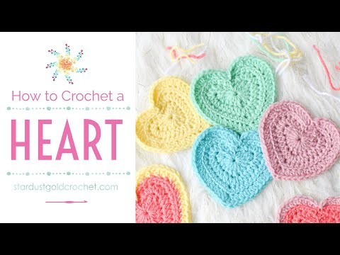 How to Crochet a Heart for Beginners | Easy Crochet Heart Tutorial