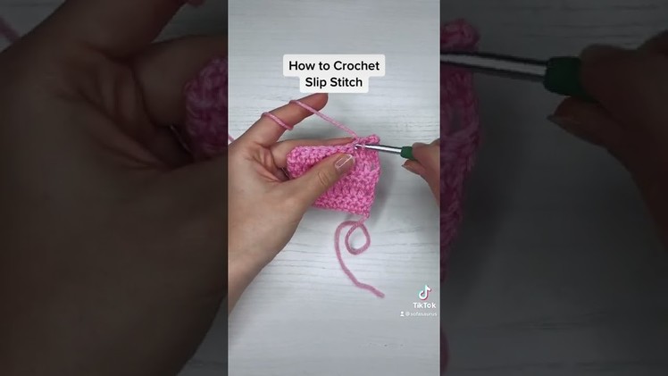 How to Crochet Slip Stitch
