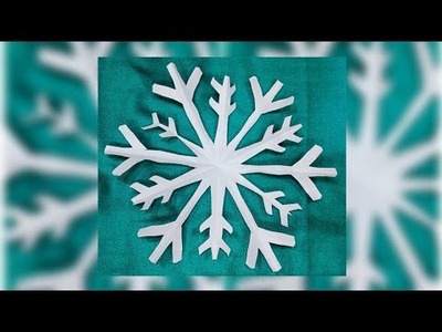 How to make a paper snowflake #short #ytshorts #trendingvideo #craft #papercraft #viralvideo