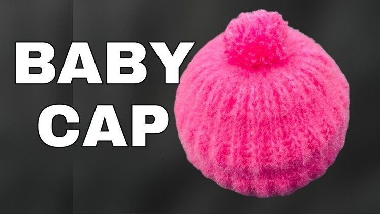 New Knitting Pattern For Baby Cap ???? ???? Baby Topi # 211 ( Size 0 to 6 Month)