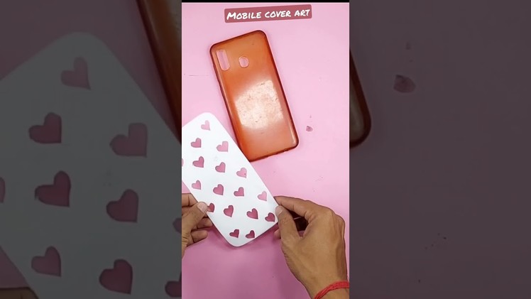 Old mobile cover craft #shorts #ytshorts #mobilecovercrafts