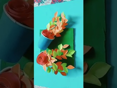 Paper cup craft ideas.how to reuse waste material#shorts#shorts videos#subhasree craft gallery