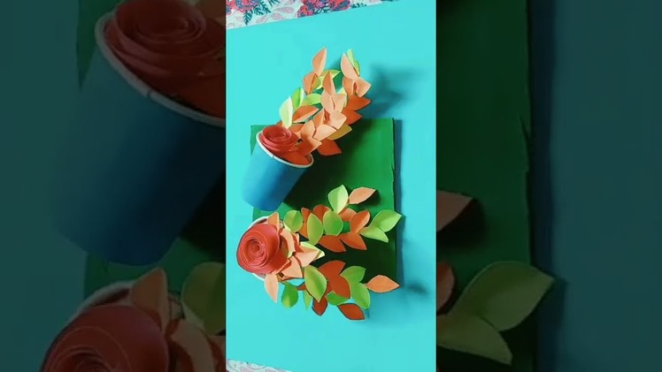 Paper cup craft ideas.how to reuse waste material#shorts#shorts videos#subhasree craft gallery