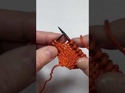 Right and left lifted increases in knitting