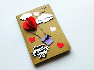 Beautiful Handmade Valentine's Day Card Idea||Diy Card For Valentine’s Day@Art & Craft By Tulsi