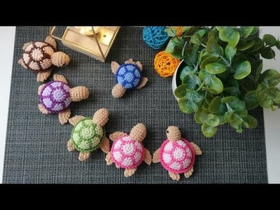 Crochet Turtle Pattern. Assembly