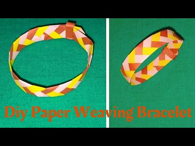 Diy Paper Band | Bracelet For Friendship Day | Adjustable Band | Bracelet for BFF | Origami Band