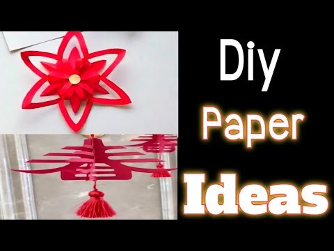 Diy paper folding ideas in youtube video cinema eyes crafts home decoration ideas for paper folding