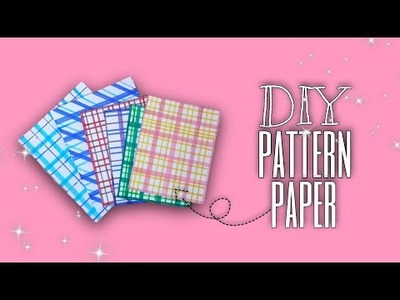 Diy pattern paper | Diy pattern paper for journal | by Sadiya art & craft #shorts
