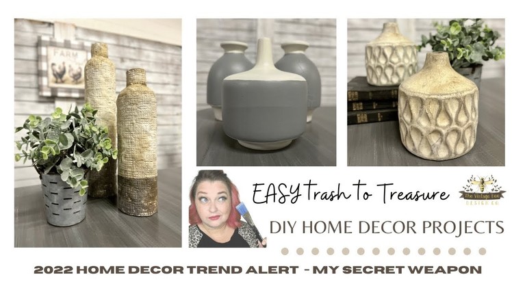 DIY Thrift Flip home decor | This trend is OVER! Why Decrepit Dust is my secret weapon in 2022