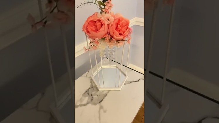 Dollar Tree Centerpiece DIY.wedding centerpiece Idea