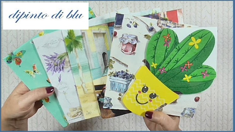 DONDE COMPRAR SERVILLETAS para DECOUPAGE NOVEDADES DIPINTODIBLU