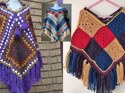 Free Crochet Latest Poncho Ideas Patterns 2022 Crochet Pattern