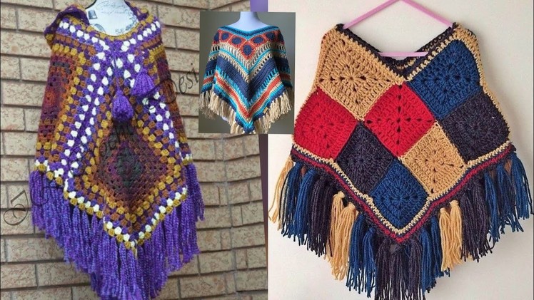 Free Crochet Latest Poncho Ideas Patterns 2022 Crochet Pattern