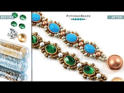 Jeweler's Bracelet - DIY Jewelry Making Tutorial by PotomacBeads