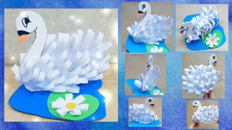 Learn To Make A Paper Rocking Duck || Easy Paper DIY Duck With CardBoard ||Mano's Gallery