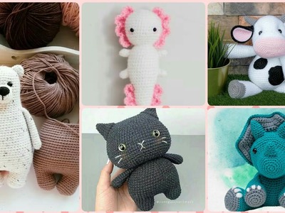 Most Glamorous And Outstanding Crochet Amigurumi Patterns And Ideas.Crochet Dogs Cats