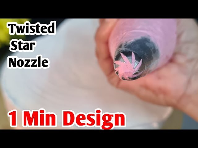 New Trick For Cake Decoration l Cake decoration idea l Easy cake decoration in 1 min.New cake design