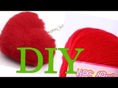 Pom pom heart|valentine's day craft| diy|yarn crafts|creative gift