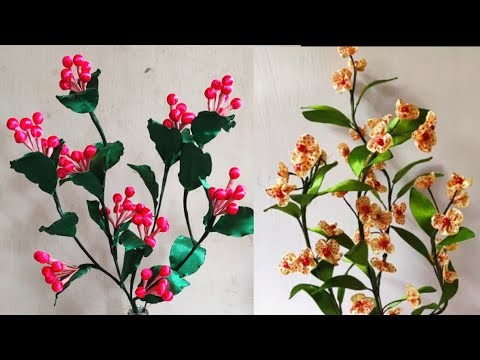 Satin ribbon crafts | satin ribbon flowers | easy crafts | DIY projects | room decor | ribbon crafts