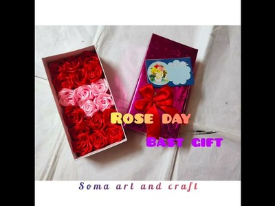 #shorts How to make paper crafts with rose day ????????????????