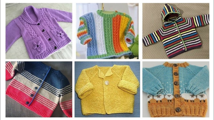 Stunning And Beautiful Hand Kintting Baby Sweaters Designs Ideas
