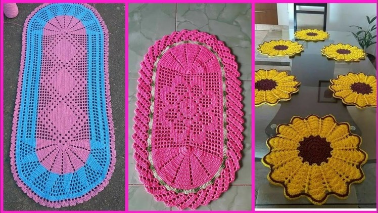 Trendy Gorgeous Vary Useful Elegant Free Crochet Luxury Table Runner Pattern