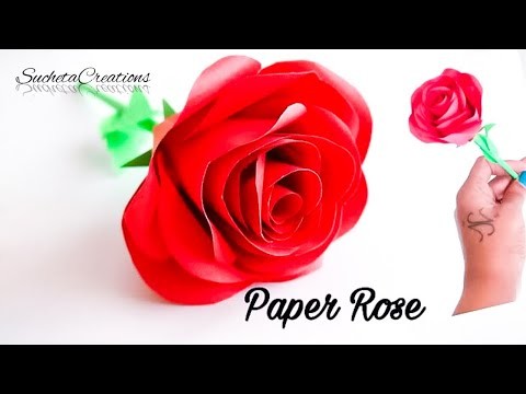 Valentine's Day Rose???? For Boyfriend | Valentine day gift ideas 2022 | How to make paper rose at home