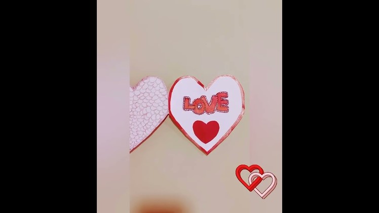 Valentines day special craft 4 #valentineday #craft #valentine #lovegreetingcard #greetings #love