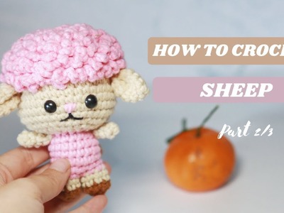 #292 | How to crochet amigurumi | AMIGURUMI SHEEP (P2.3) | Free pattern | AmiguWorld