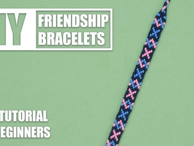 Cross Diamond Stitches Circle Swirl Macrame Friendship Bracelets | Easy Tutorial for Beginner
