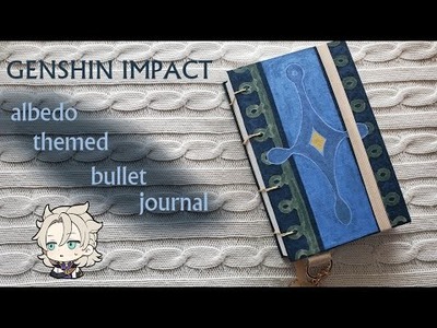 DIY albedo bullet journal: GENSHIN IMPACT CRAFTING