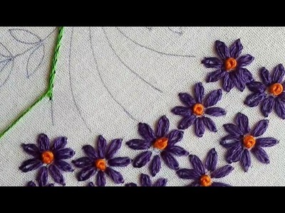 Easy and Beautiful hand Embroidery designs for beginners
