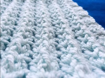 Easy Crochet Baby Blanket Stitch
