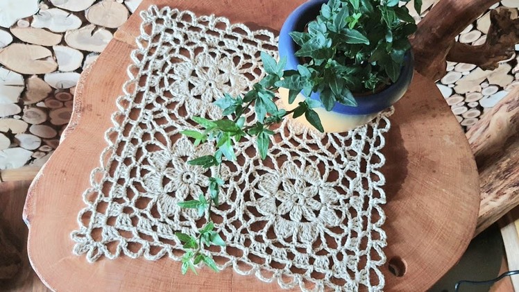 Flower Crochet pattern easy and beautiful part 2 #crochet #  #croche #crochemoderno #häkeln