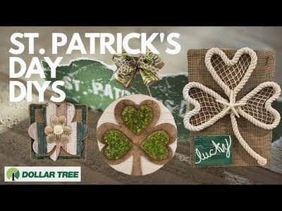 ☘️ GORGEOUS St. Patricks Day Shamrock DIYS Coastal Farmhouse BEACH (Dollar Tree)